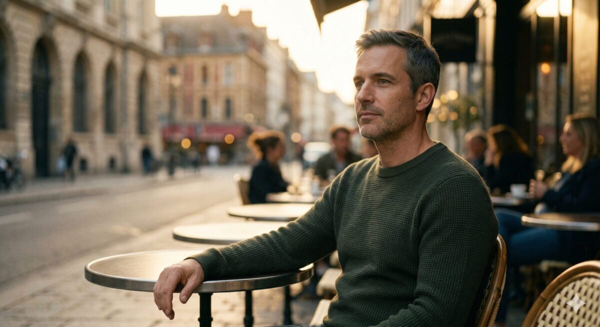 Man en vrouw die elkaar rustig aankijken als gelijken